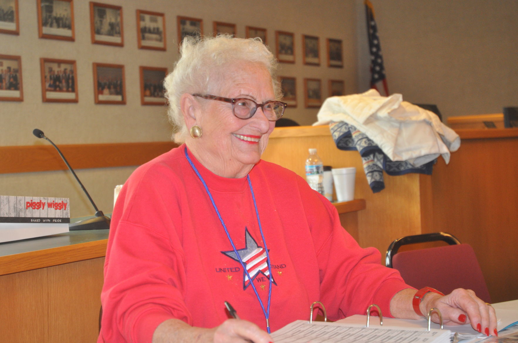 Poll worker retires